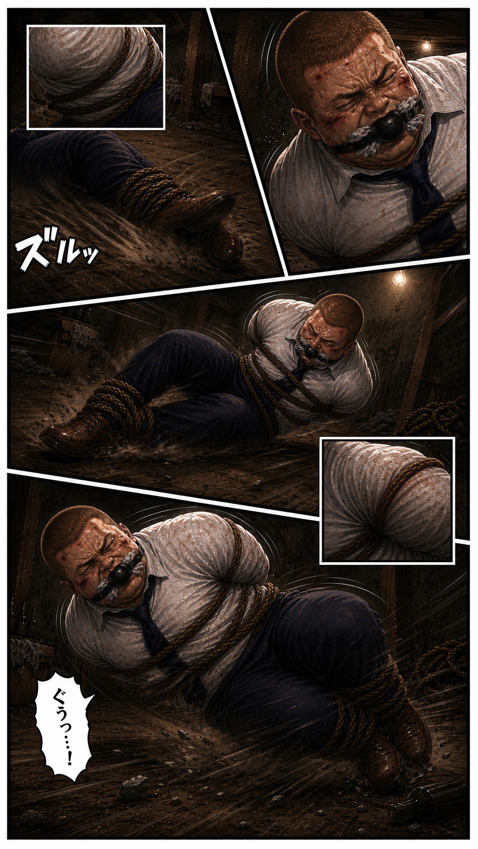 監禁 3ページ目 (下)