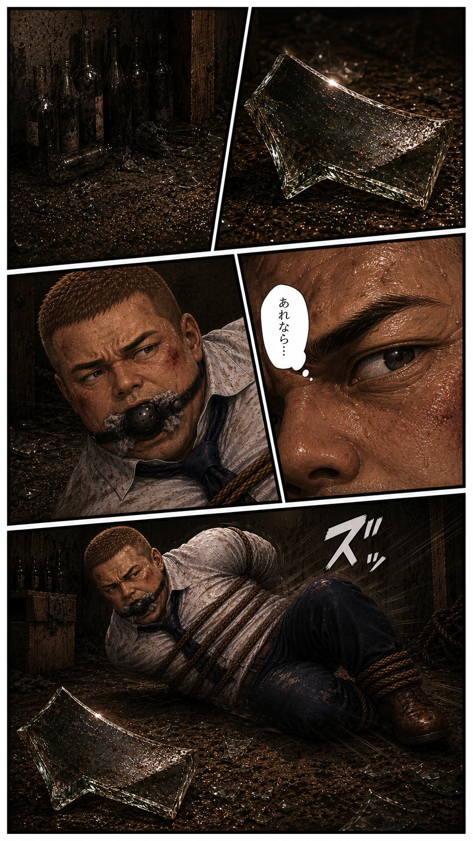 監禁 4ページ目 (下)
