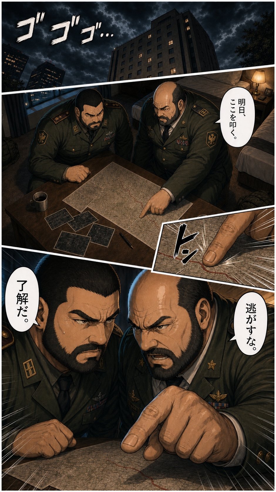 虜囚 1ページ目 (上)