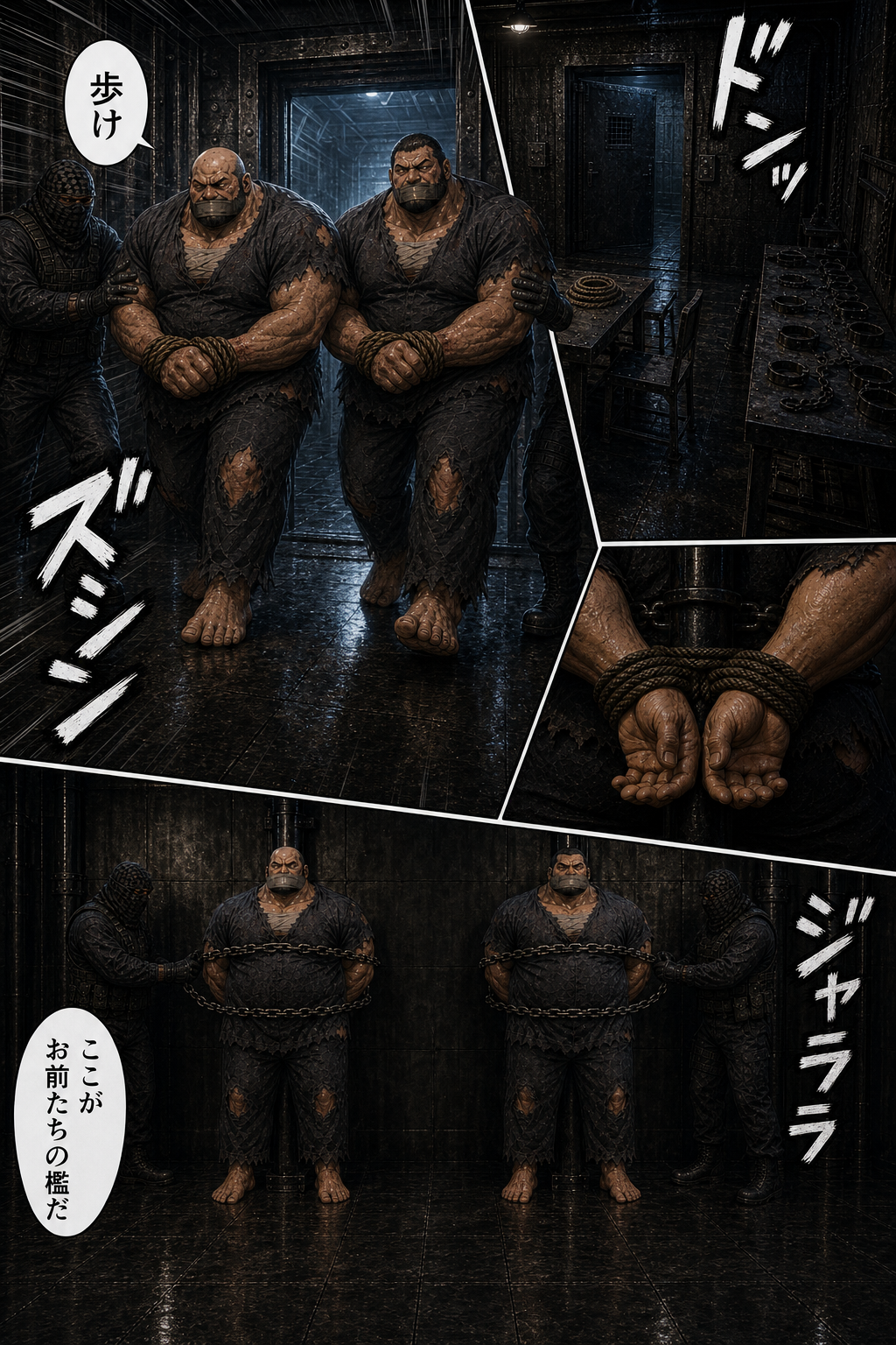 虜囚 21ページ目 (上)