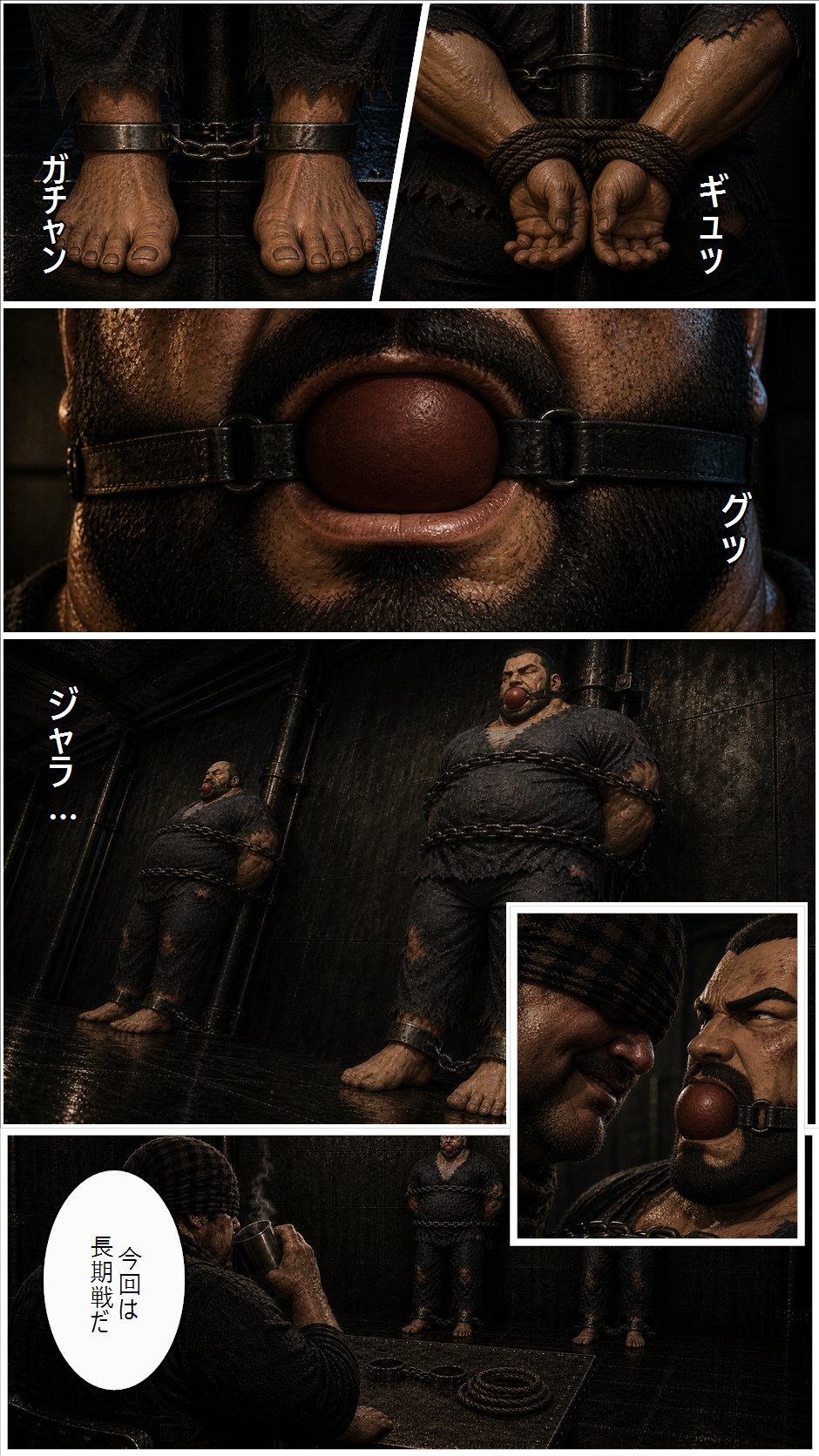 虜囚 21ページ目 (下)