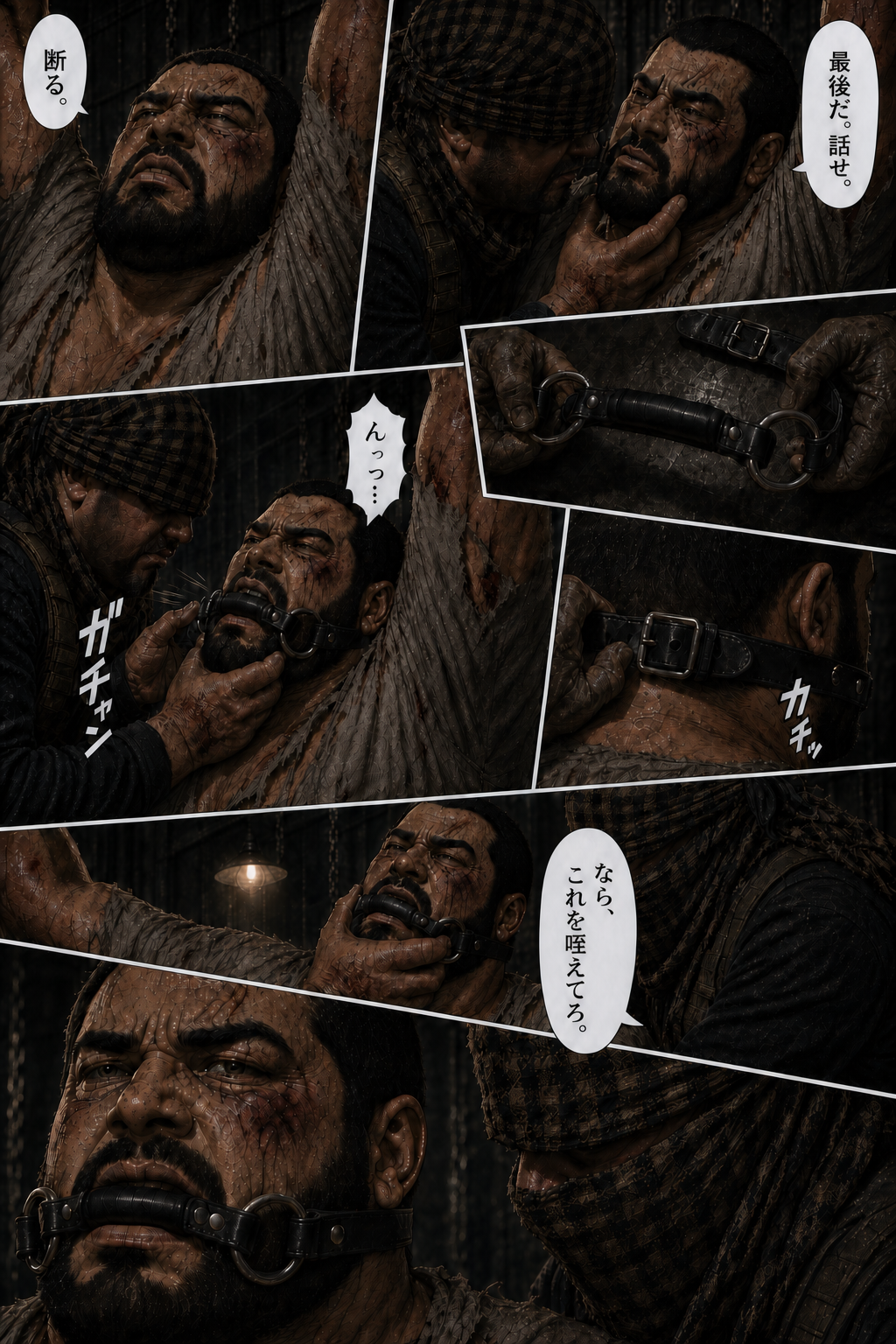 虜囚 4ページ目 (下)