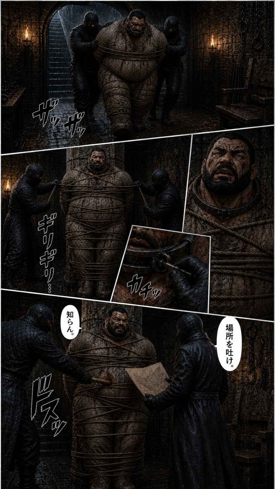 虜囚 8ページ目 (下)
